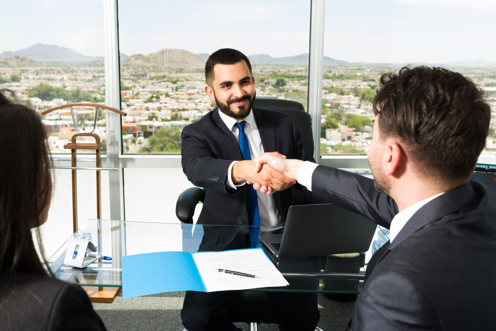 Graphic illustration of a person making a thoughtful decision or selecting a path, representing the process of choosing the right franchise.