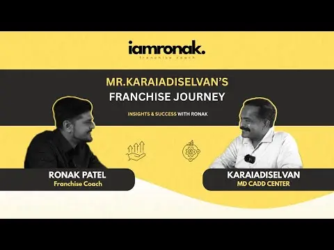 karadi selvan franchise journey testimonials with corp culture