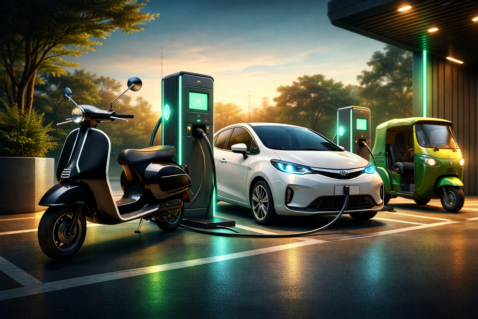 Low investment EV Franchise